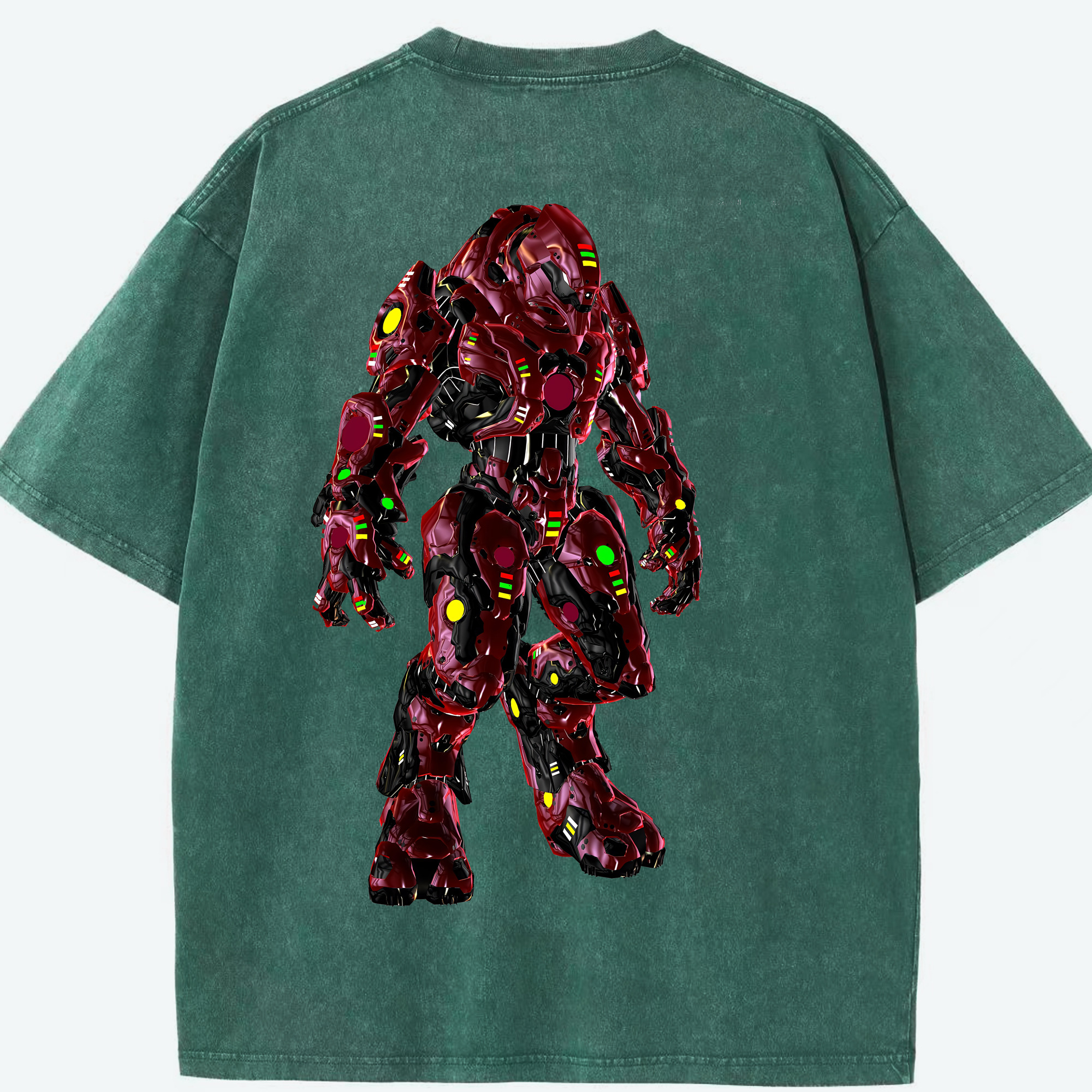 （画像用） Transformers トランスフォーマー 綿100% ヴィンテージ風 半袖Tシャツ（背面プリント）